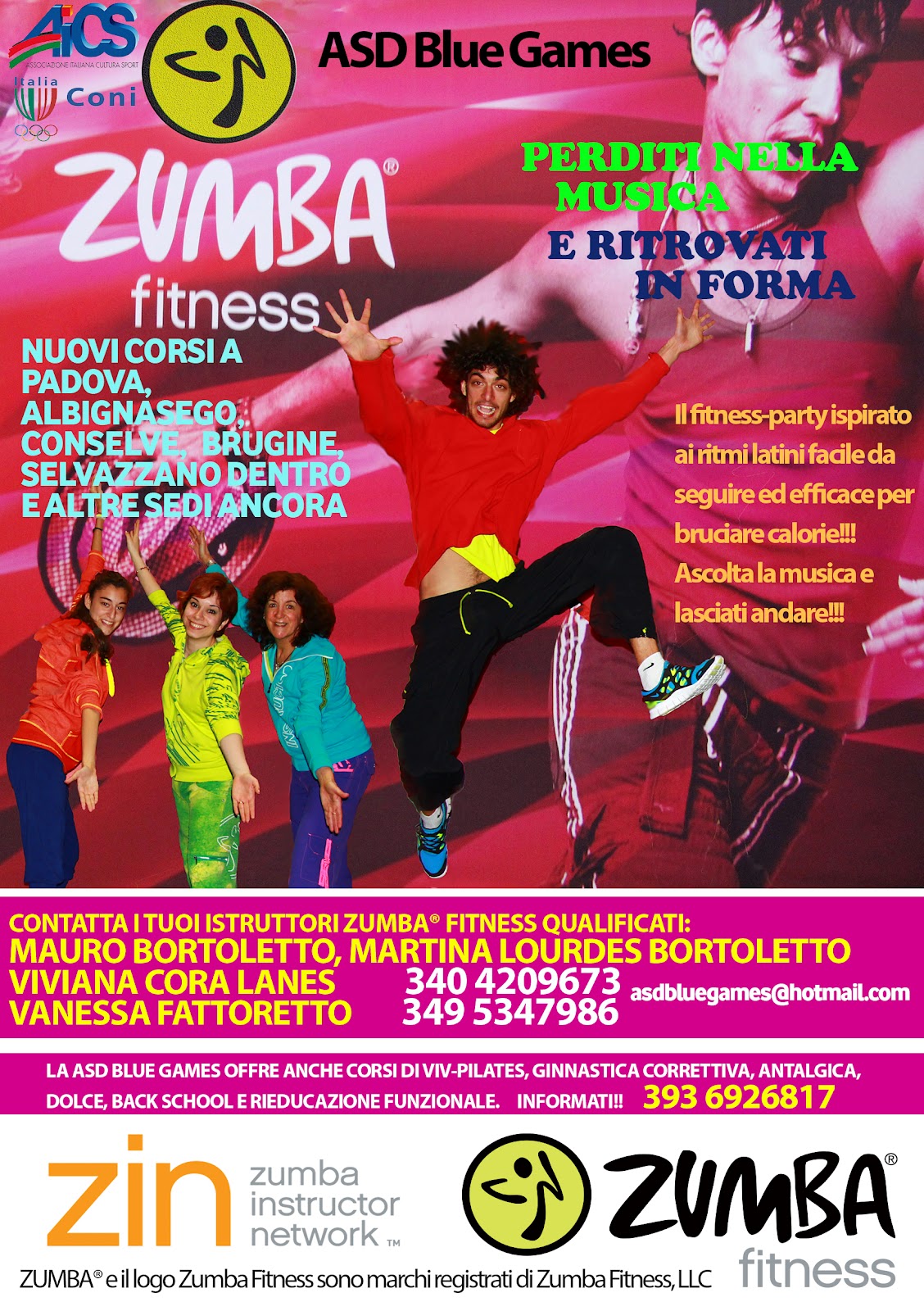 lezioni zumba da